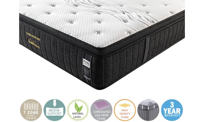 CORE SUPPORT DOUBLE MATTRESS WITH PILLOW TOP